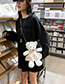 Fashion Brown Powder Skirt Plush Bear Slung Shoulder Bag