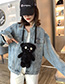 Fashion Brown Bear Plush Doll Single Shoulder Bag