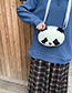 Fashion White Panda Doll Small Bag