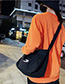 Fashion Black Reflective Moon Canvas Shoulder Crossbody Bag