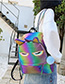 Fashion Color Laser Sequin Cartoon Unicorn Backpack