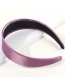 Fashion Purple Satin Headband