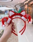 Fashion Red Antler Feather Christmas Gift Headband