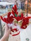 Fashion Red Antler Feather Christmas Gift Headband
