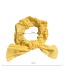 Fashion Wave Color Stripes Floral Chiffon Bow Large Intestine Hair Ring