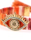 Fashion Color Micro-inlaid Zircon Eye Tassel Bracelet
