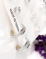 Fashion Silver Frosted Shambhala Rhinestone Earrings Set Of 6