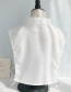 Fashion Chiffon Lace Collar Vest C White Openwork Lace Lace Fake Collar
