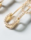 Fashion White Diamond Geometric Earrings