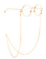 Fashion Gold Water Drop Shell Anti-skid Glasses Chain