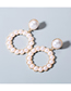 Fashion White Pearl Ear-rings