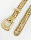 Fashion Gold Alloy Chain Belt