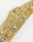 Fashion Gold Alloy Diamond Belt