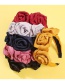 Fashion Black Satin Fabric Rose Headband