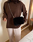 Fashion Khaki Plush Chain Shoulder Messenger Bag