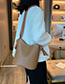 Fashion Khaki Broadband Handbag Shoulder Bag