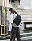 Fashion Khaki Webbing Buckle Crossbody Shoulder Bag