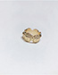 Fashion Gold (inner Diameter 1.7m) Distressed Beauty Head Ring
