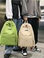 Fashion Green Trumpet Labeled Backpack