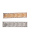 Fashion Silver Metal-studded Square Hair Clip