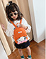 Fashion Pink Cartoon Animal Anti-lost Children's School Bag