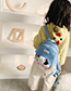 Fashion Yellow Cartoon Animal Anti-lost Children's School Bag