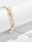 Gold Pearl Single Layer Bracelet