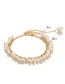 Gold Pearl Single Layer Bracelet