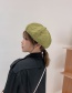 Fashion Light Coffee Solid Color Beret