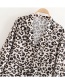 Fashion Leopard Print Printed Lapel Shirt