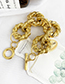 Gold Resin Chain Bracelet
