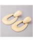 Fashion Gold Geometric Alloy Earrings