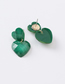 Fashion Green Acrylic Earrings