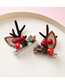 Fashion Brown (mushroom Pine Fruit) Christmas Antler Hairpin