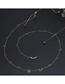 Silver Copper Star Moon Chain Glasses Chain