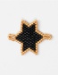 Red Rice Beads Woven Hexagonal Star Accessories