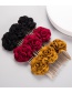 Ginger Yellow Rose Hair Comb