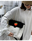 Black Fruit Strawberry Shoulder Crossbody Bag