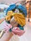 Comfortable Yellow Wide-brimmed Bow Headband  Cloth