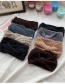 Cross Black Knitted Hair Band  Knitting