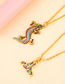 Fashion Fish Tail Medallion Mermaid Necklace