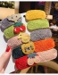 Orange Knitted Hair Clips  Alloy