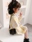 Fashion Yellow Belt Buckle Child Shoulder Messenger Bag