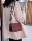 Fashion Khaki Wide Shoulder Strap Shoulder Messenger Bag