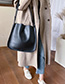 Fashion Khaki Wide Shoulder Strap Shoulder Bag