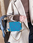 Fashion Blue Chain Hand Shoulder Shoulder Bag