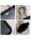 Fashion Black Grids Pattern Shoulder Bag