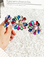 Fashion Color Alloy Diamond Flower Headband
