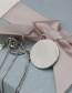 Fashion Platinum Plating Oil Round Dripping Copper Micro-set Zirconium Necklace