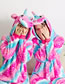Fashion Color Star Pegasus Starry Sky Horse Hit Color Flannel One-piece Pajamas
